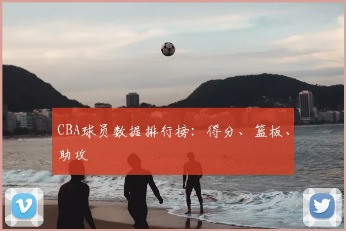 CBA球员数据排行榜：得分、篮板、助攻